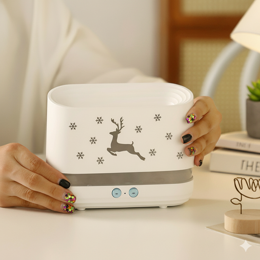 Flame Humidifier Diffuser Atmosphere Lamp